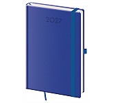 Týdenní diář 2027 Helma A5 Print Plus královsky modrý