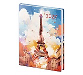 Kapesní diář 2027 Helma A7 Vario Lyra Paris