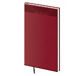 Kapesní diář 2027 Helma A6 Print Classic angl. červený