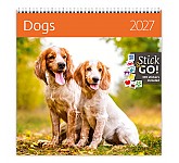 Nástěnný kalendář 2027 Helma - Dogs