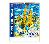 Nástěnný kalendář 2027 Helma - Impressionism