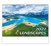 Nástěnný kalendář 2027 Helma - Landscapes