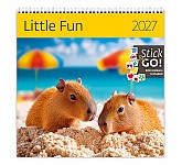 Nástěnný kalendář 2027 Helma - Little Fun