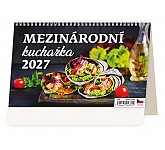 Stolní kalendář 2027 Helma - Mezinárodní kuchařka