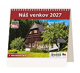 Stolní kalendář 2027 Helma Minimax - Náš venkov
