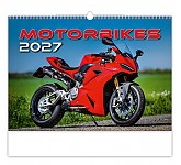 Nástěnný kalendář 2027 Helma - Motorbikes