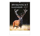 Nástěnný kalendář 2027 Helma - Myslivecký kalendář