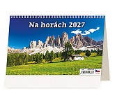 Stolní kalendář 2027 Helma - Na horách – 14denní