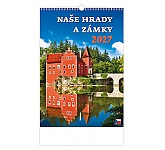 Nástěnný kalendář 2027 Helma - Naše hrady a zámky
