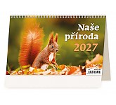 Stolní kalendář 2027 Helma - Naše příroda