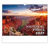 Nástěnný kalendář 2027 Helma - National Parks