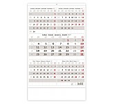 Nástěnný kalendář 2027 Helma - Pětiměsíční kalendář šedý