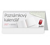 Stolní kalendář 2027 Helma - Poznámkový kalendář