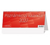 Stolní kalendář 2027 Helma - Poznámkový kalendář OFFICE