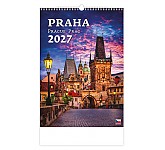 Nástěnný kalendář 2027 Helma - Praha