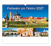 Nástěnný kalendář 2027 Helma - Putování po Česku