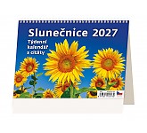 Stolní kalendář 2027 Helma - Plánovací kalendář Slunečnice