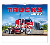 Nástěnný kalendář 2027 Helma - Trucks
