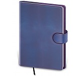 Linkovaný zápisník Flip L Double Violet