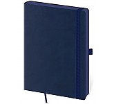 Tečkovaný zápisník Memory L Dark Blue (čtverečkovaný)