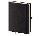 Linkovaný zápisník Print Plus L Black