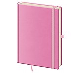 Tečkovaný zápisník Print Pop L Pink (čtverečkovaný)
